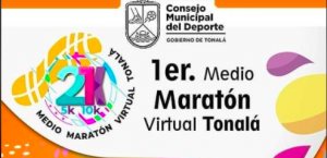 Medio Maratón Virtual Tonalá 21k